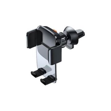 Baseus SUYK000101 Easy Control Clamp Car Mount Holder Air Outlet Version Siyah Telefon Tutucu