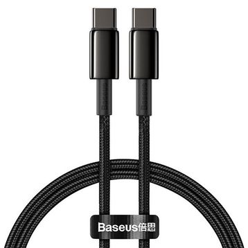 Baseus Tungsten Gold PD 100 W 2 mt USB C to USB C Kablo Şarj Kablosu