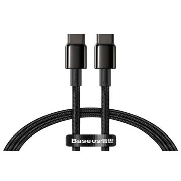 Baseus Tungsten Gold PD 100 W 2 mt USB C to USB C Kablo Şarj Kablosu