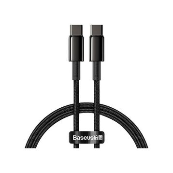 Baseus Tungsten Gold PD 100 W 2 mt USB C to USB C Kablo Şarj Kablosu