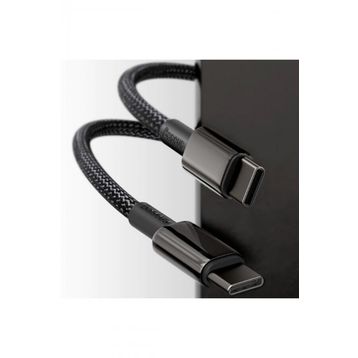 Baseus Tungsten Gold PD 100 W 2 mt USB C to USB C Kablo Şarj Kablosu