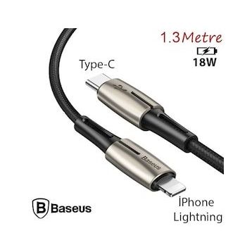 Baseus Waterdrop Type-C To iPhone PD18 W Hızlı 1.3 mt Şarj Kablosu