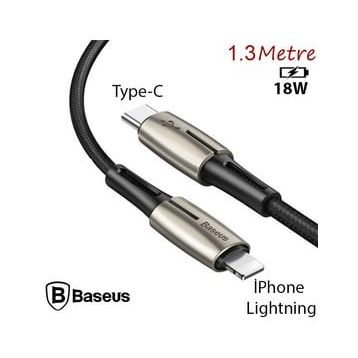 Baseus Waterdrop Type-C To iPhone PD18 W Hızlı 1.3 mt Şarj Kablosu