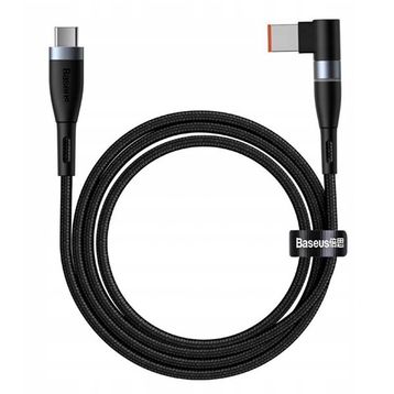 Baseus Zinc Manyetik Type-C to DC Square Portu Lenovo Laptop 100 W 2 m Şarj Kablosu