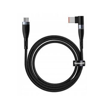 Baseus Zinc Manyetik Type-C to DC Square Portu Lenovo Laptop 100 W 2 m Şarj Kablosu