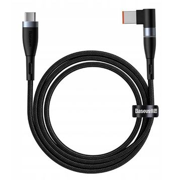 Baseus Zinc Manyetik Type-C to DC Square Portu Lenovo Laptop 100 W 2 m Şarj Kablosu