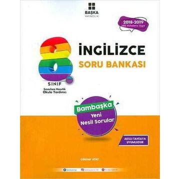 Başka Yayıncılık 8. Sınıf İngilizce Soru Bankası