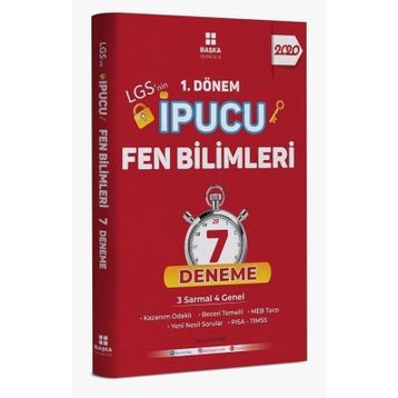 Başka Yayınları 8. Sınıf LGS 1. Dönem İpucu Fen Bilimleri 7 Deneme