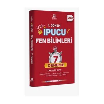 Başka Yayınları 8. Sınıf LGS 1. Dönem İpucu Fen Bilimleri 7 Deneme