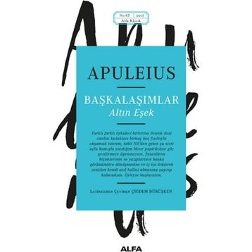 Başkalaşımlar - Altın Eşek - Lucius Apuleius