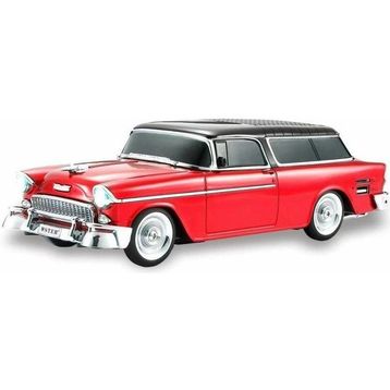 Başkent Tekno Chevrolet Belair 1955 Model Araba Kırmızı Bluetooth Hoparlör
