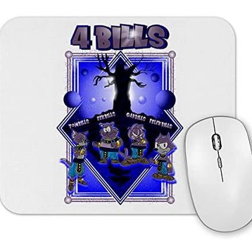 Baskı Dükkanı 4 Bills Mouse Pad