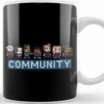 Baskı Dükkanı 8 Bit Community Logo Kupa