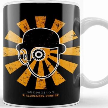 Baskı Dükkanı A Clockwork Orange Retro Japanese Kupa
