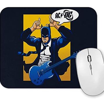 Baskı Dükkanı Ac Dc Rock Gitar Batman Mouse Pad