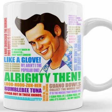 Baskı Dükkanı Ace Ventura Ace Quotes Kupa