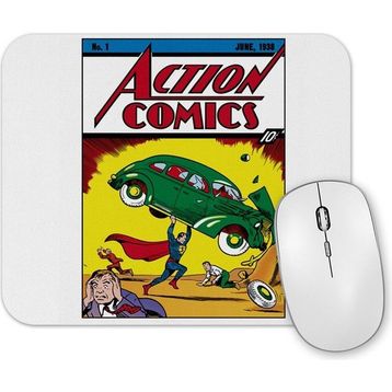 Baskı Dükkanı Action Comics Mouse Pad