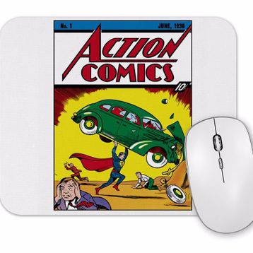 Baskı Dükkanı Action Comics Mouse Pad