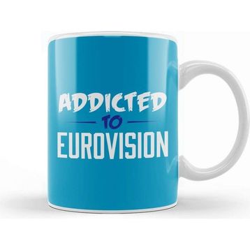 Baskı Dükkanı Addicted To Eurovision Kupa