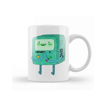 Baskı Dükkanı Adventure Time Bmo and Snow Kupa
