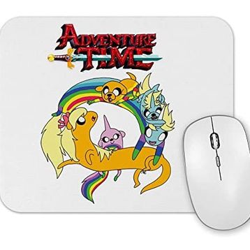 Baskı Dükkanı Adventure Time Finn Jake Princess Bubblegum Marceline Martin Mertens Flame Princessss Mouse Pad