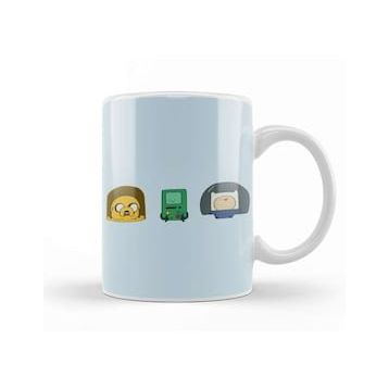 Baskı Dükkanı Adventure Time in Space Without Text 01 Kupa