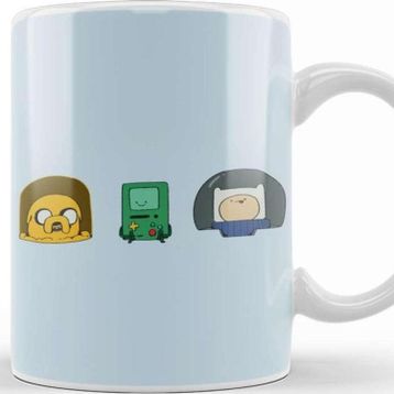 Baskı Dükkanı Adventure Time in Space Without Text 01 Kupa