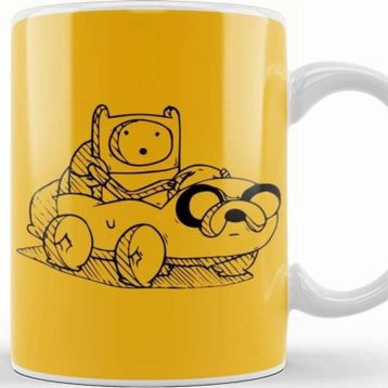 Baskı Dükkanı Adventure Time Jake Mobile Kupa