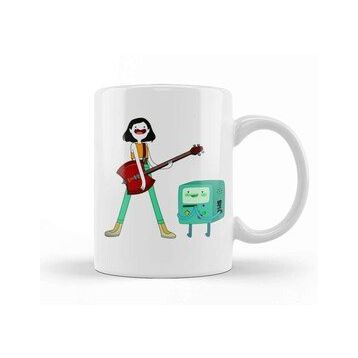 Baskı Dükkanı Adventure Time Marceline and Bmo Kupa
