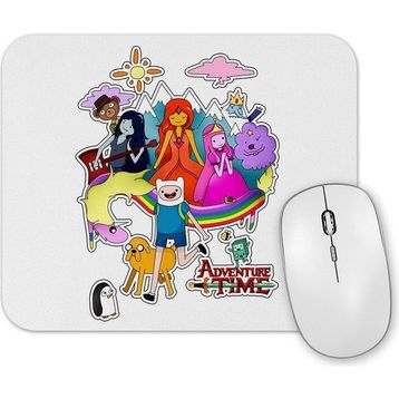 Baskı Dükkanı Adventure Time Marceline Jack Finn Cartoon Network Buz Kralı Mouse Pad