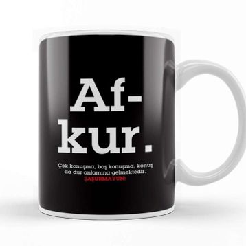 Baskı Dükkanı Afkur Karadeniz Kupa