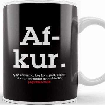 Baskı Dükkanı Afkur Karadeniz Kupa