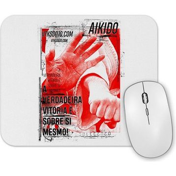 Baskı Dükkanı Aıkıdo Poster Mouse Pad