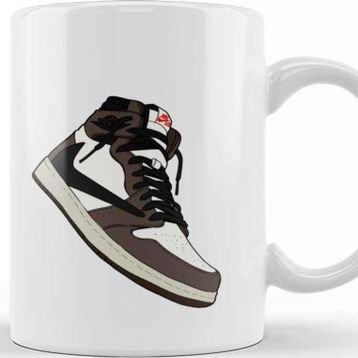 Baskı Dükkanı Air Jordan 1 Mocha Kupa