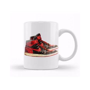 Baskı Dükkanı Air Jordan 1 Sneaker Kupa