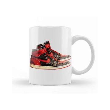 Baskı Dükkanı Air Jordan 1 Sneaker Kupa