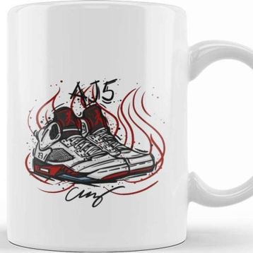 Baskı Dükkanı Air Jordan 4 Flowers Kupa