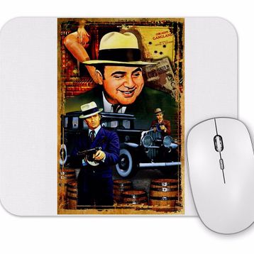 Baskı Dükkanı Al Capone Madre Loca Mouse Pad