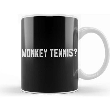 Baskı Dükkanı Alan Partridge Monkey Tennis Kupa Bardak