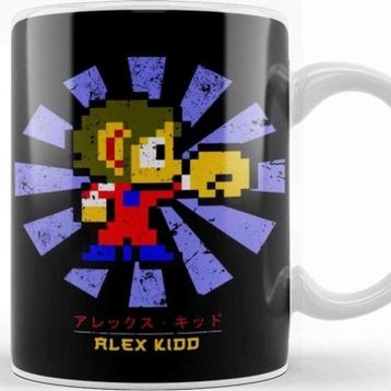 Baskı Dükkanı Alex Kidd Retro Japanese Kupa