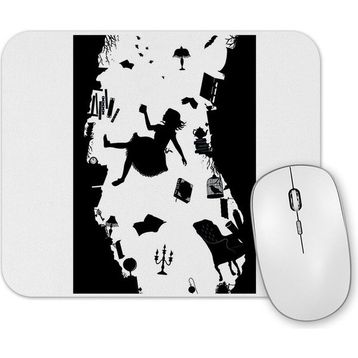 Baskı Dükkanı Alice Down Mouse Pad