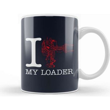 Baskı Dükkanı Alien I Heart My Loader Kupa