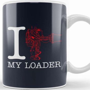 Baskı Dükkanı Alien I Heart My Loader Kupa