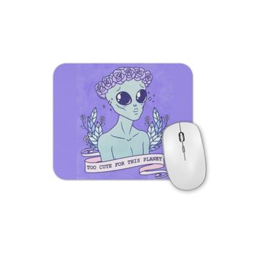 Baskı Dükkanı Alien Uzaylı Mouse Pad