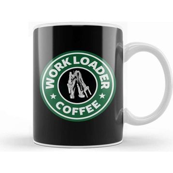 Baskı Dükkanı Alien Work Loader Coffee Starbucks Kupa