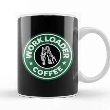 Baskı Dükkanı Alien Work Loader Coffee Starbucks Kupa