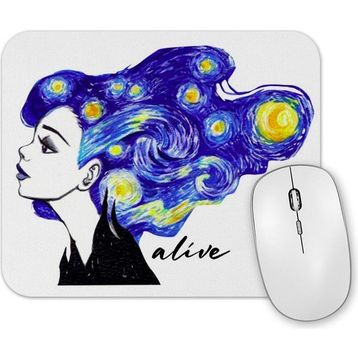 Baskı Dükkanı Alive Vincent Van Gogh Mouse Pad
