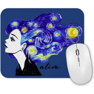 Baskı Dükkanı Alive Vincent Van Gogh Mouse Pad