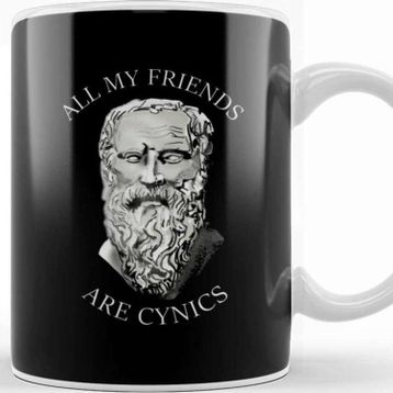 Baskı Dükkanı All My Friends Are Cynics Kupa