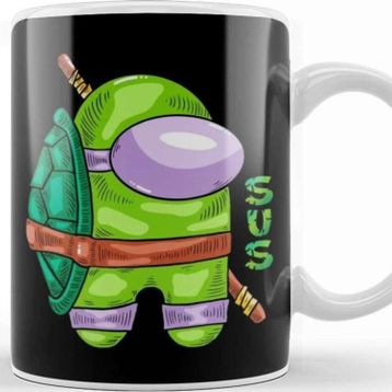 Baskı Dükkanı Among Us Turtle Us Kupa